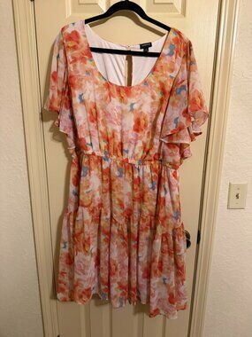 TORRID WATERCOLOR DRESS